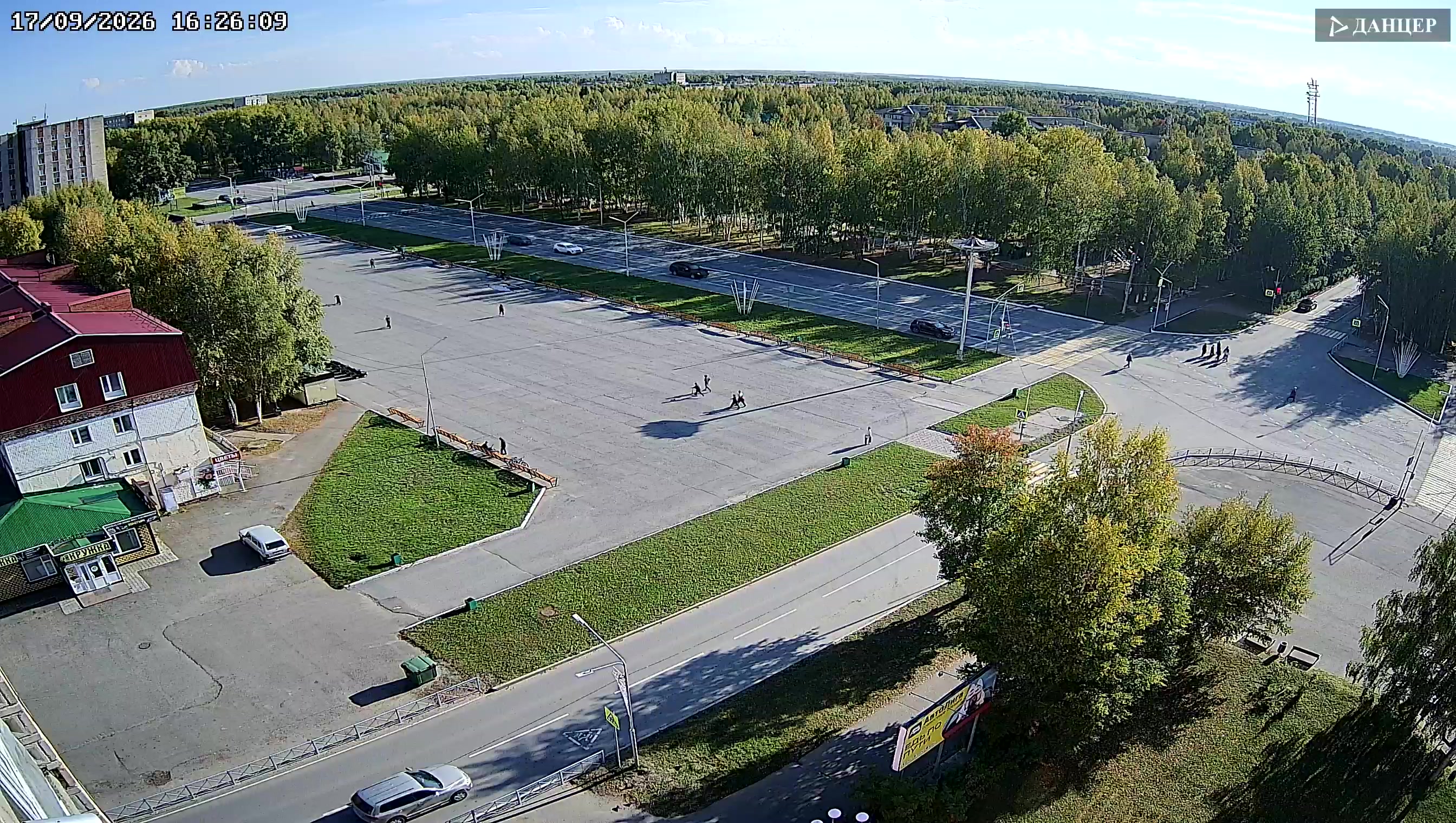 Перекрёсток ул. Строителей и ул. Ермакова, Стрежевой