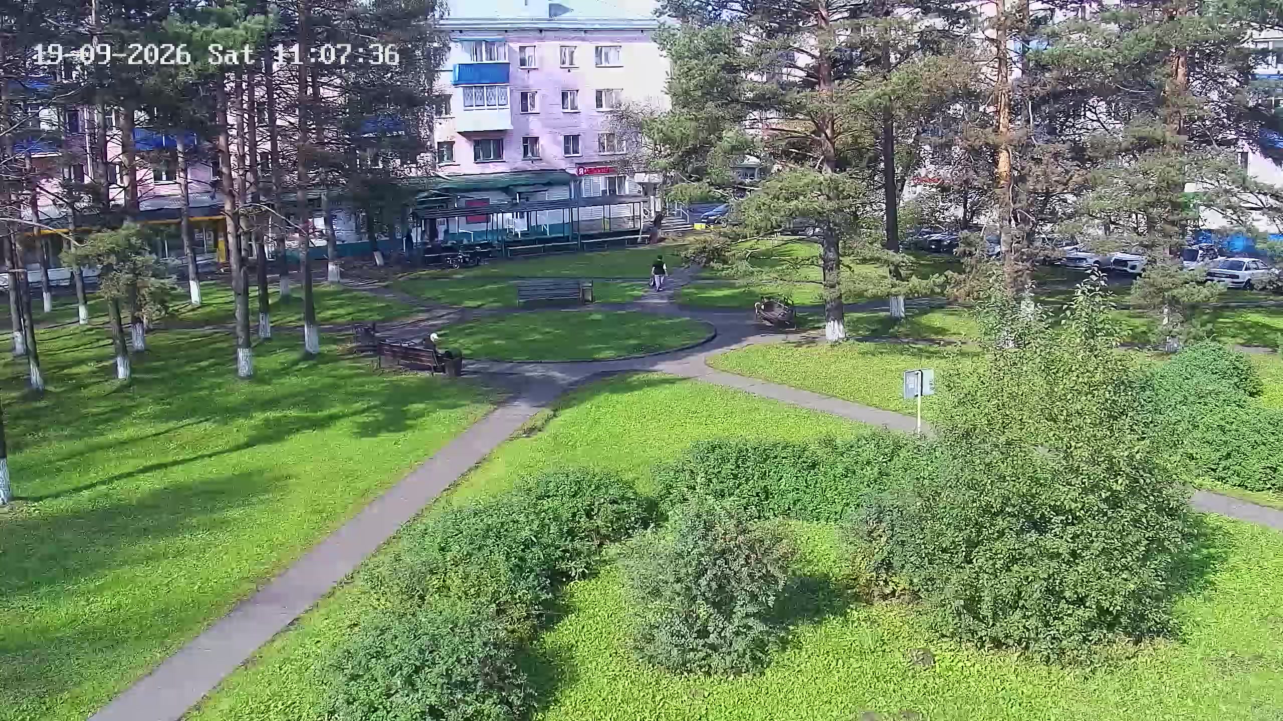Веб-камера в поселке Ключевой, Мыски